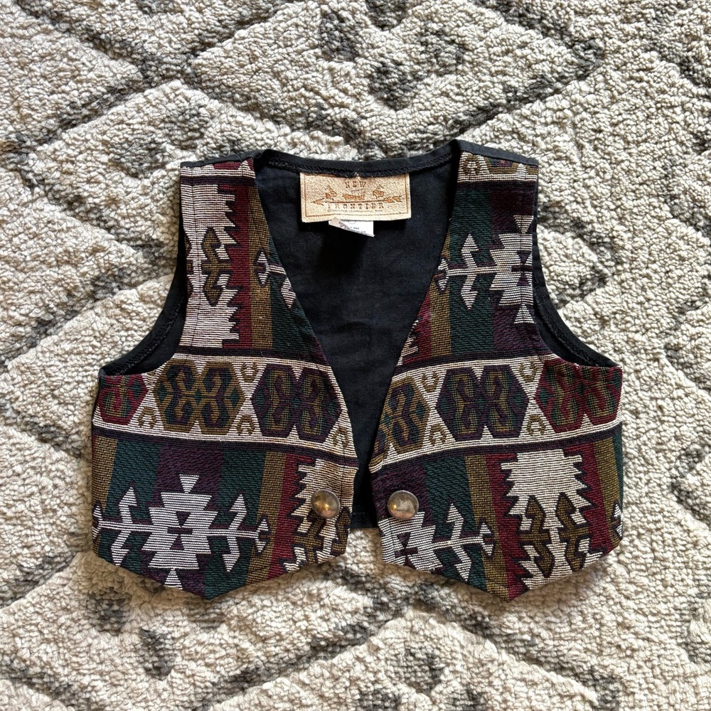 Vintage Southwest style vest